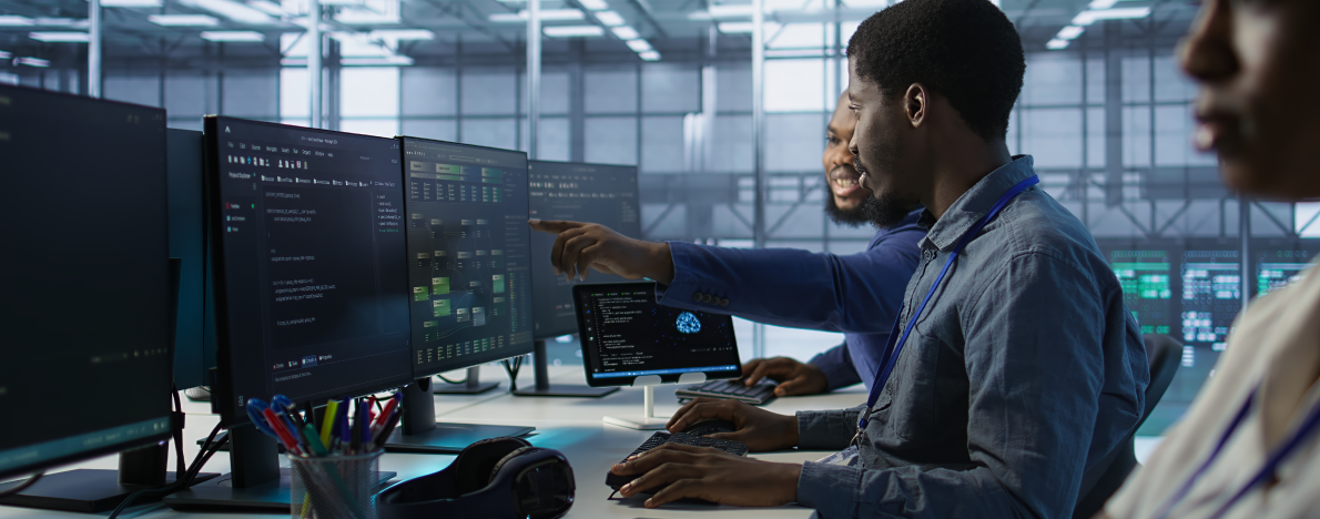 Software engineers in Nigeria building AI-powered solutions for businesses